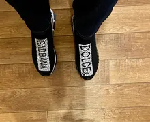 PROWOW-zapatos de calcetín informales para mujer, zapatillas para correr al aire libre, zapatos para caminar, Zapatillas para hombre y mujer