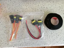 Juego de conectores eléctricos para coche y motocicleta, 1 AMP, 1P, 2P, 3P, 4P, 5P, 6P, impermeables, macho, hembra, con arnés de Cable