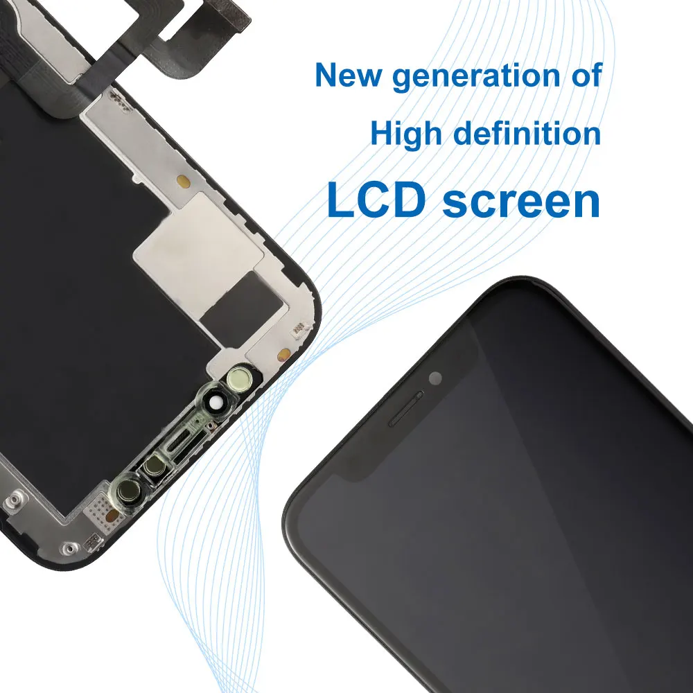 Elekworld класс OEM КАЧЕСТВО OLED для iPhone XS ЖК дисплей с сенсорным экраном дигитайзер
