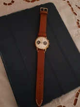 REMZEIM-correa de reloj para hombre y mujer, correa de cuero genuino de 16mm, 18mm, 20mm, 22mm y 24mm, correa de reemplazo negro marrón de liberación rápida