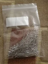 Head-Ball-Pins 200pcs20-50mm-Head-Pins Jewelry-Findings-Making Diy-Needles Rhodium/bronze