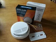 Earykong-Detector de humo con cable, Sensor de humo electrónico para el hogar, antirrobo, GSM/Wifi/otros sistemas de alarma