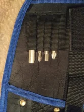 Bolsa portabrocas Holst, herramienta inalámbrica para taladro de 12v, bolsa de herramientas de cintura