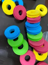 Bobina de espuma para tablero de pesca, placa de bobina principal, cable giratorio para tablero, caja de herramientas de pesca, nueva bobina para pesca, engranaje de pesca, 10 Uds.