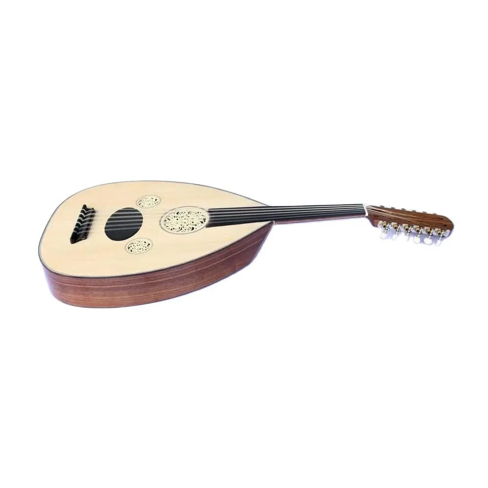 

Turkish Professional Half Cut Electric Oud Ud String Instrument OUDE #4