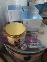 Osmantus de oro parches máscara + ojo Crema para Ojos líneas crema hidratante para los ojos removedor de círculo oscuro Anti-hinchazón