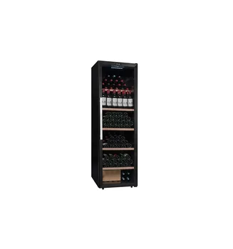 

CLIMADIFF - Vinoteca 250 botellas PCLV250; monotemperatura, 5-20°C, Sistema antivibración, Luz LED, Negro, 43dB, 59,5x70x188,2cm