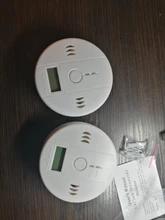 Retroiluminación LCD Digital de alta sensibilidad para seguridad del hogar, Detector de monóxido de carbono de 85dB, alarma con Sensor de CO Gas