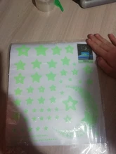 Sticker Kids Fluorescent Home-Decals Rooms Star Glow-In-The-Dark-Decoration Moon Luminous