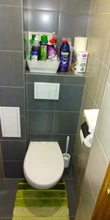 Rack Toilet-Paper-Holder Bathroom-Rack Multi-Function Shelves Wall-Mount 3-Colors