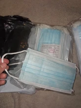 Mascarilla médica desechable, máscara quirúrgica de 3 capas con filtro, no tejida, antipolvo, con elásticos, Color azul y rosa, 7 colores, nueva