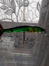 3D Eyes Floating Minnow Wobblers Fishing-Lure Laser Crankbait Aritificial Hard-Plastic