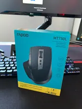 Wireless-Mouse Phone-Switch Rechargeable Rapoo 2 Ce for Win Pc/android Between Connects