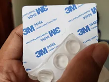 KAK 30-80 Uds Auto adhesivo de silicona almohadillas de muebles de gabinete de parachoques de goma amortiguador de protección de Hardware de muebles