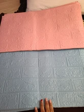 70x38cm 3D pegatinas de pared de Espuma adhesiva decoración de ladrillo para habitación de 3D papel pintado pared Decoración Adhesivo para la pared del salón para la habitación de los niños