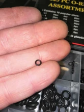 Anillos de goma de silicona de anillo O junta NBR VMQ FKM sellado O anillos arandela de nitrilo de oring conjunto Kit de surtido de conjunto de caja de anillo