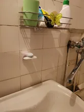 Soporte colgante magnético para jabón, estante de almacenamiento mágico, sin perforaciones, de plástico para el hogar, organizador de baño para jabones de drenaje