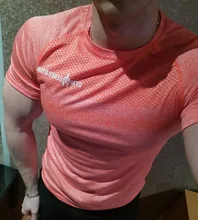 Running T-Shirt Short-Sleeve Tight Fitness Quick-Dry New Men Gym 3XL