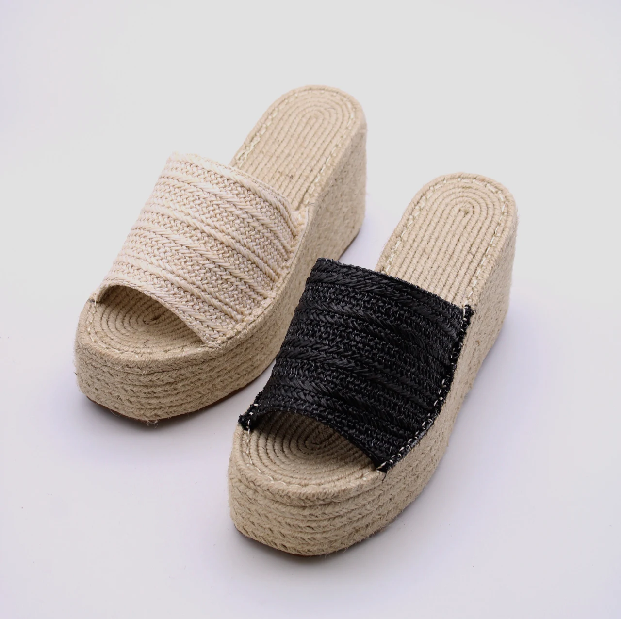 Soraia Shoes Platform Wedge Sandals - Materials Detail