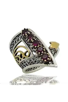 

Sterling silver Filigree Design Lady Ring