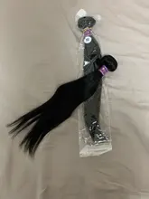 Allove pelo recto mechones hueso recto extensiones de cabello humano mechones 30 cabello virgen pulgadas mechones brasileño tejer extensiones de cabello humano