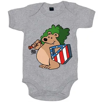 

Baby bodysuit Atletico Madrid bear and shield