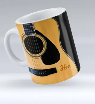 

Personalized Guitar Design Mug Cup-3