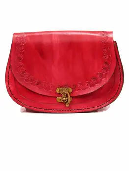 

Women Handbags Genuine Leather Handbag 2020 Famous Branded Shoulder Bag New Trend Embroidered Luxury Designer Bag Ladies Purse