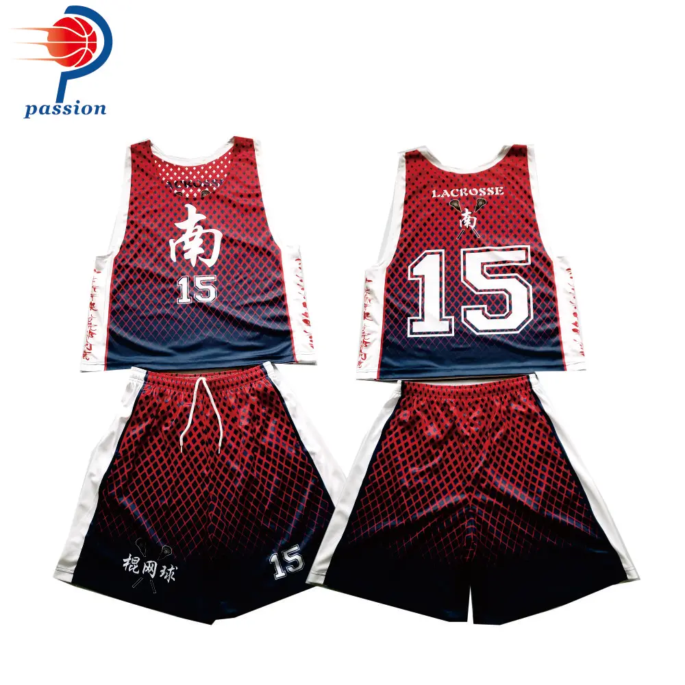 

OEM Customized lacrosse pinnies for sale