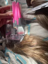 Hueso recto Highligh mechones con cierre brasileño extensiones de pelo ondulado mechones con cierre extensiones de cabello humano mechones con cierre cabello Remy