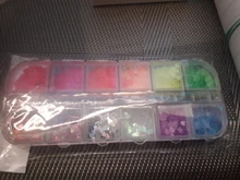 Manicure-Nail-Decoration Sequins-Polish Nail-Art Glitter-Flakes Fruits Fluorescence Heart