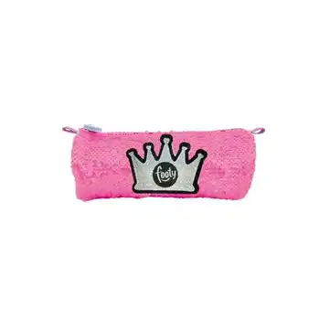 

Fuchsia Crown case with sequins