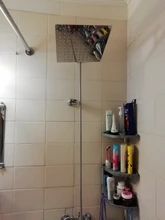 Arm-Bracket Bathroom-Faucet-Set Shower-Hose Wall-Mounted Rainfall Rozin Black Bar 150cm