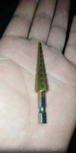 Step-Drill-Bit-Set Hole-Cutter Core Titanium-Coated Wood 4-12mm Metal HSS Straight Groove