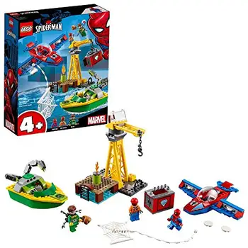 

LEGO Super Heroes Spider-Man: Doc Ock diamond theft, construction toy, includes minifigures (76134)