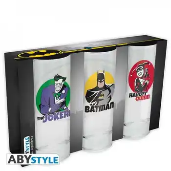 

Dc Comics Set of 3 glasses