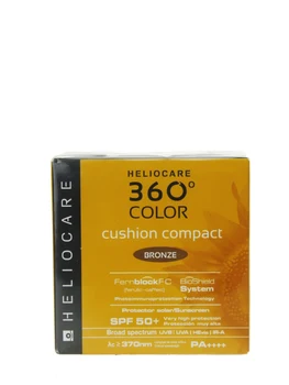 

Heliocare 360 ° cushion compact bronze spf 50 + 15 gr unifies tone and covers imperfections