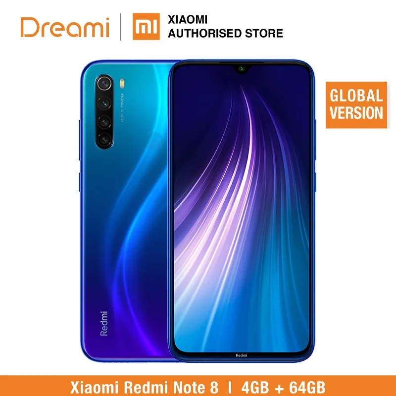  Global Version Redmi Note 8 64GB ROM 4GB RAM (LATEST ARRIVAL) note8 64gb
