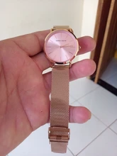 ¡Envío directo! Reloj de pulsera de lujo de calidad A + + + + para mujer, con movimiento de cuarzo japonés, cronógrafo de pulsera, resistente al agua, de oro rosa, femenino