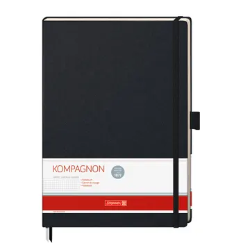 

Notepad Brunnen companion classic Mirador, on an elastic band, 80 gr/m2, Klet