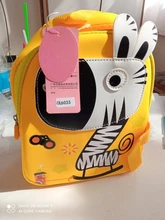 Mochila de grado alto para bebés y niñas, morral escolar 3D antipérdida con dibujos animados para guardería, impermeable de dinosaurios