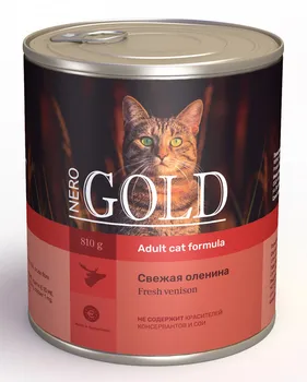

Nero gold canned food for cats "fresh Venina" 0,81 kg x 6 PCs
