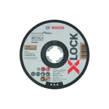 

CUTTING DISC INOX 115X1 MM X-LOCK STANDARD BOSCH 10 PZ