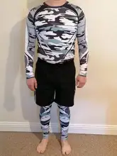 Conjunto de 3 piezrajes dmpresión para hombre conjunto de secadara correr ropa pa ceportamiento gimio Fess chándales conjunto de ropa deportiva