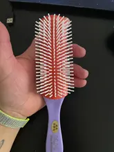 Cepillo de paja de trigo para peluquería, cepillo de cabello para salón de belleza, peine de pelo rizado recto, cepillo de pelo de enredos