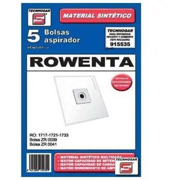 

Parts for vacuum cleaner bag Tecnhogar 915535 (5 uds)