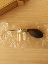 Bomba de silicona para el cuidado del cabello, extensiones ligeras, aplicador en aerosol, suministros portátiles, boquilla de fibra en polvo para la pérdida de cabello, herramienta para salón y hogar