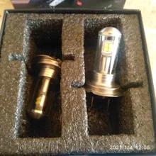 Bevinsee-bombillas LED para faro delantero de motocicleta, luces antiniebla para Honda Kawasaki Ninja, H7, H4, 6500K, 80W, 1500LM, H1, H3, H11, 2 uds.