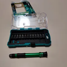 Proskit PD-398 arte Hecho A Mano cuchillo conjunto 13 + 1 hoja de aluminio mango de aleación modelo reparación bisturí cortadores para la reparación del teléfono