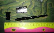 Hand-Pipe Tobacco Non-Stick Black for Home-Party DIY Christmas Xmas/Heat-resistant/Non-stick